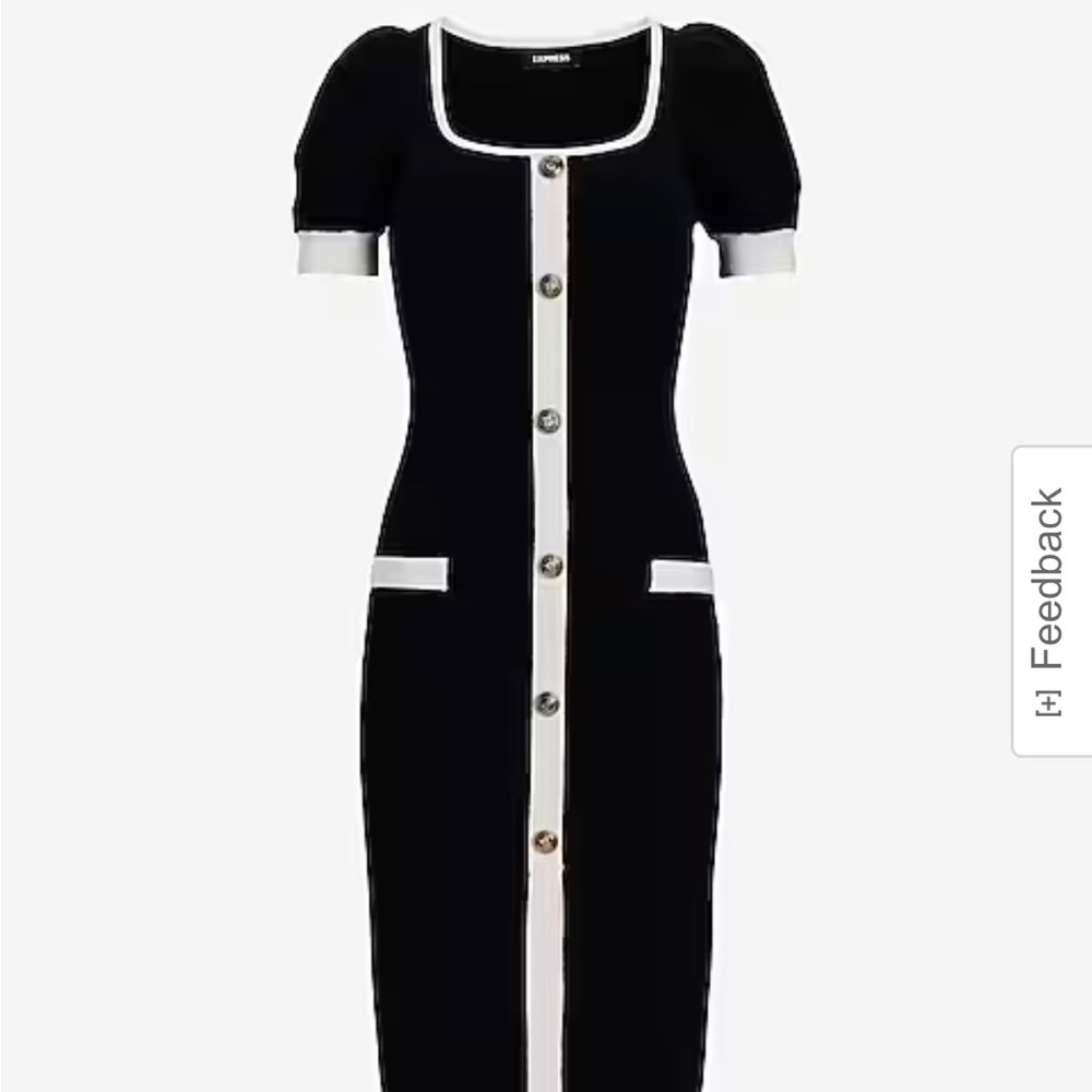 Express Midi Sweater Dress - XS